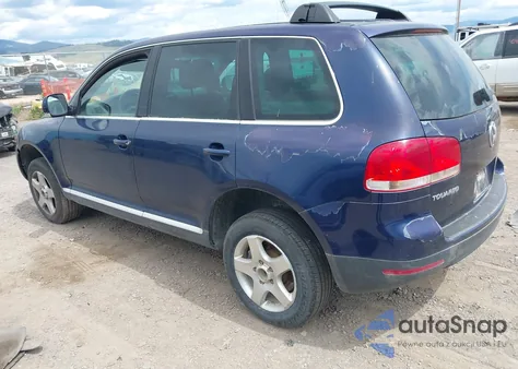 2004 Volkswagen Touareg V6 из США, поврежденный, VIN WVGBC67L74D022414
